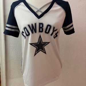 Dallas Cowboys Women’s Rhinestone Jersey Top Small NWT NFL Authentic